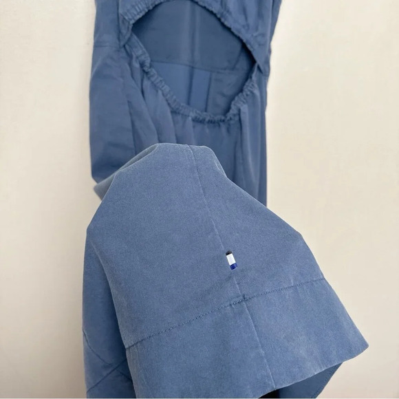 Kit And Ace Womens 10 Sublime Open Back Sleeveless Dress In Navy - Picture 9 of 16